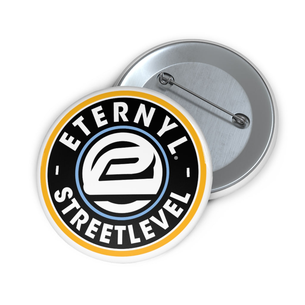 Street Level Circle Pin Button - Eternyl - Brand - Apparel