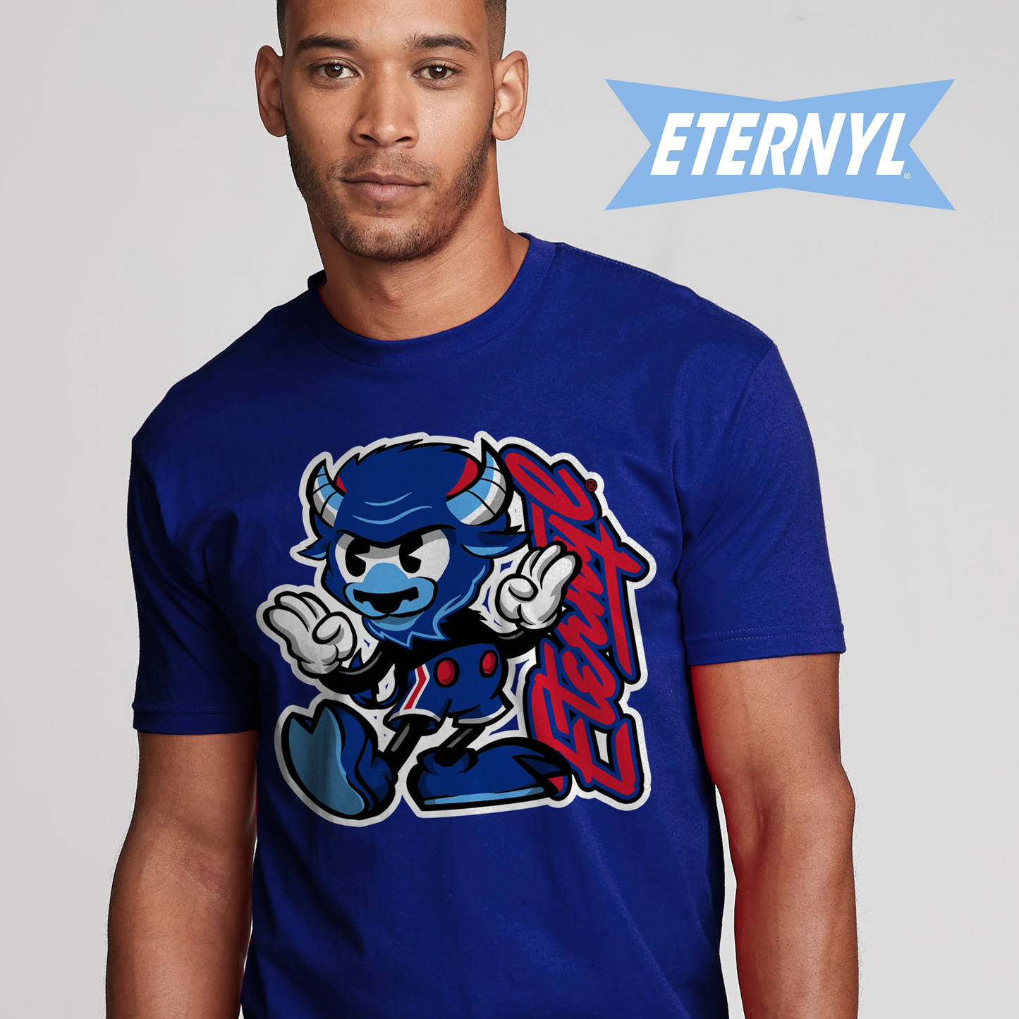 Vintage Toon Buffalo - Eternyl - Brand - Apparel