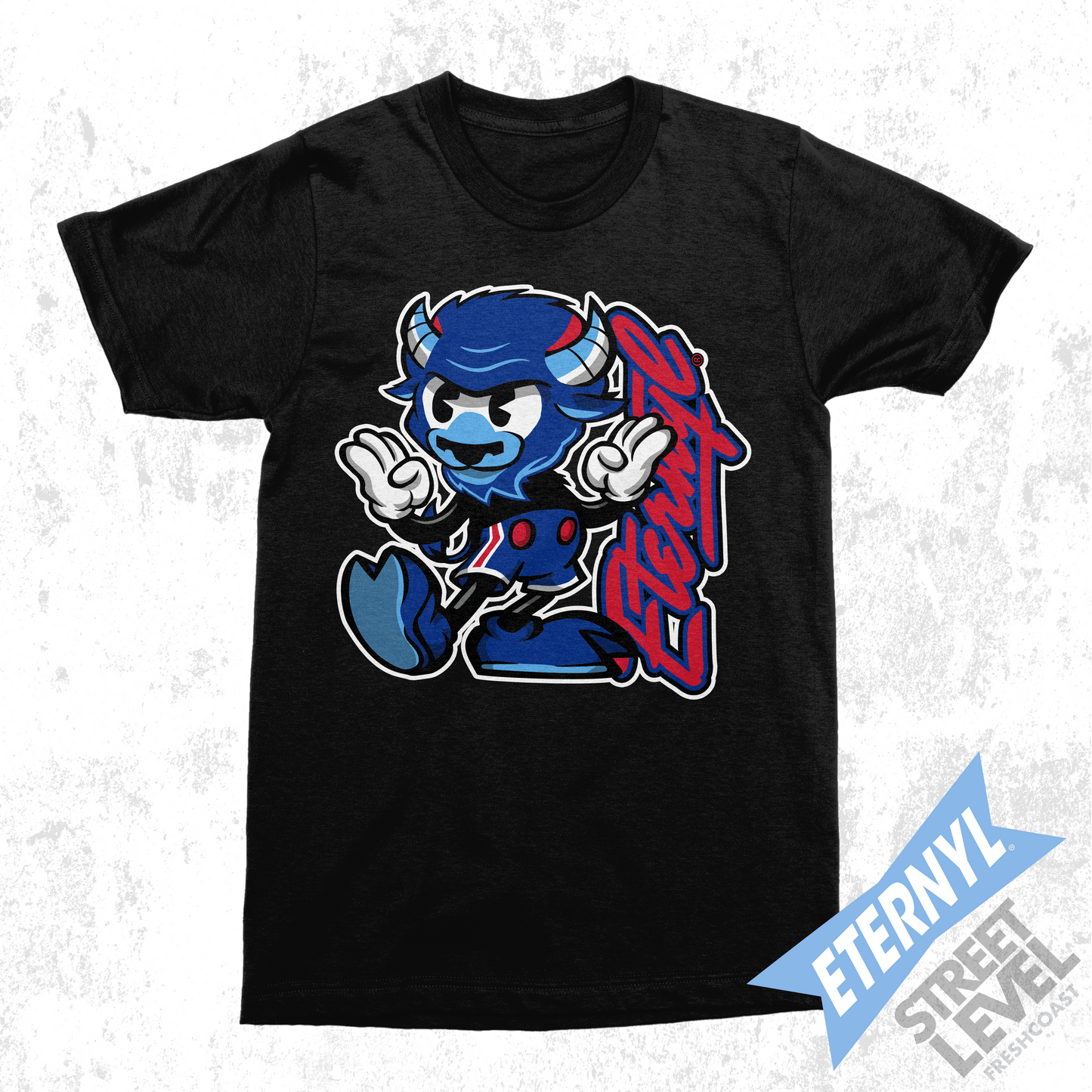 Vintage Toon Buffalo - Eternyl - Brand - Apparel