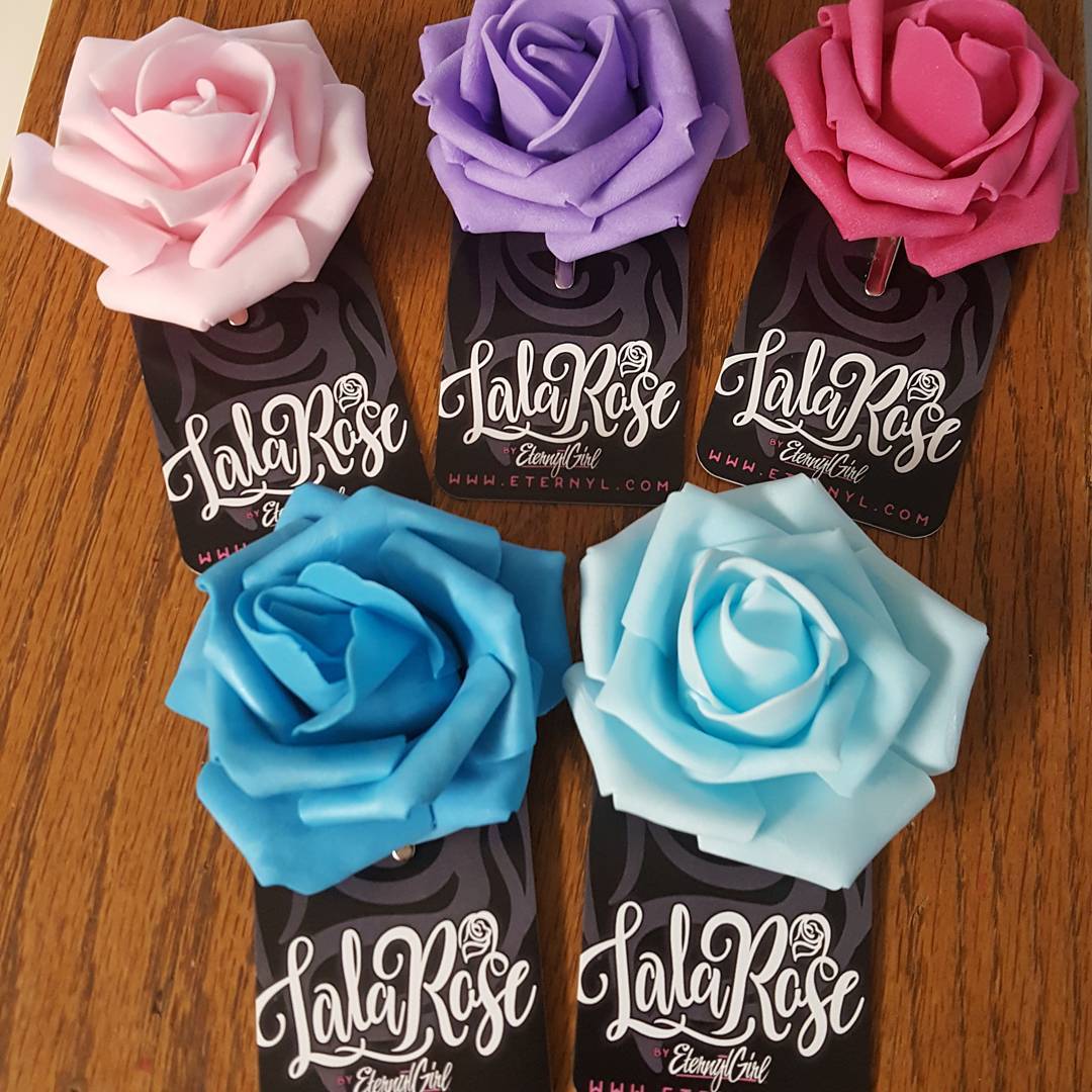 Lala Rose Soft Rose Hair Clip - Eternyl - Brand - Apparel