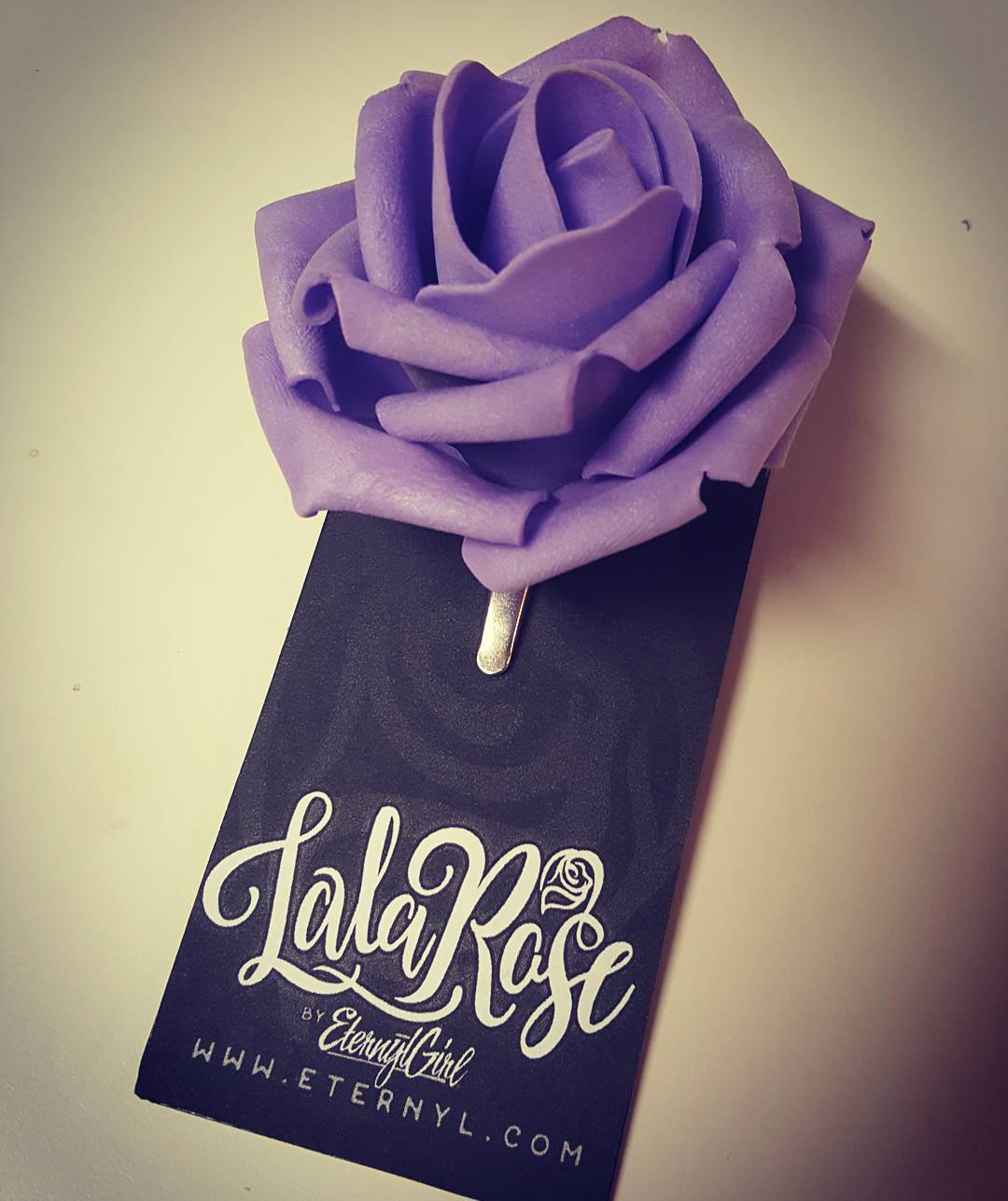 Lala Rose Soft Rose Hair Clip - Eternyl - Brand - Apparel