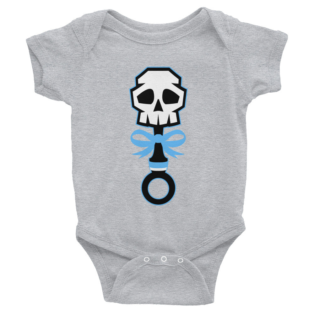 Lala Rose Blue Rattle Skull Onesie - Eternyl - Brand - Apparel