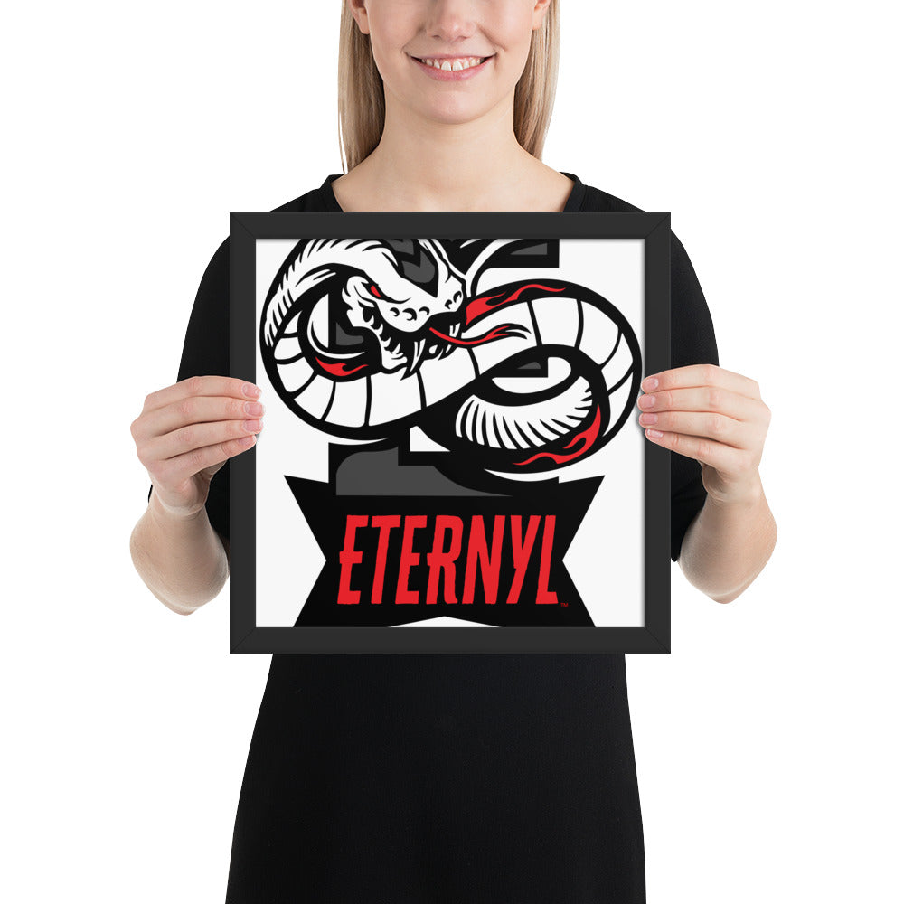 Infinity Serpent Framed poster - Eternyl - Brand - Apparel