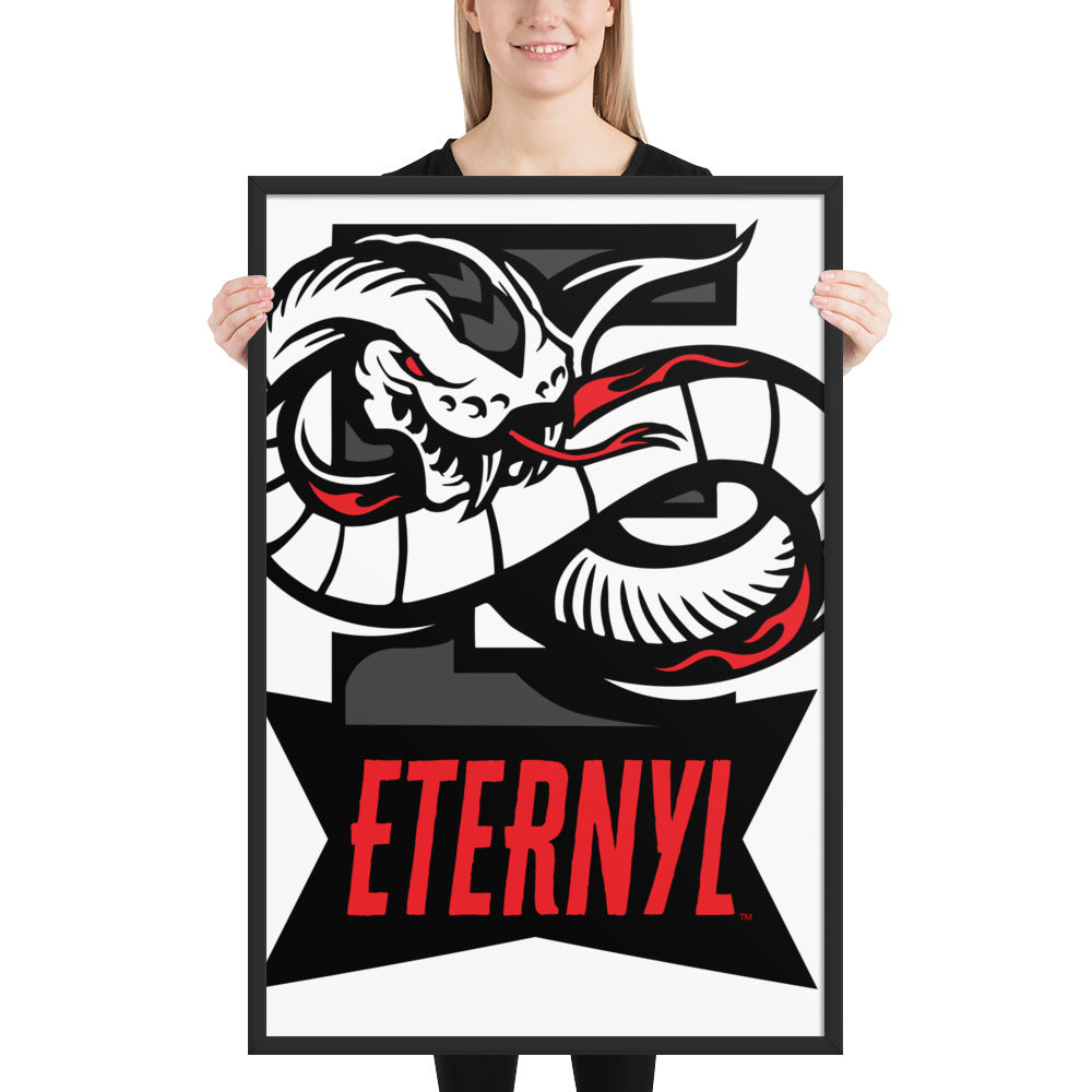 Infinity Serpent Framed poster - Eternyl - Brand - Apparel