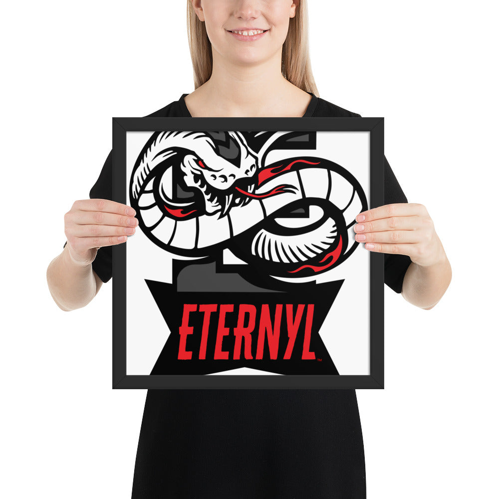 Infinity Serpent Framed poster - Eternyl - Brand - Apparel