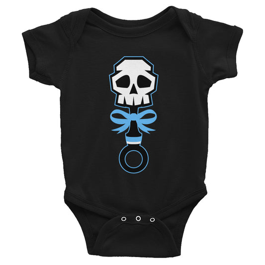 Lala Rose Blue Rattle Skull Onesie - Eternyl - Brand - Apparel