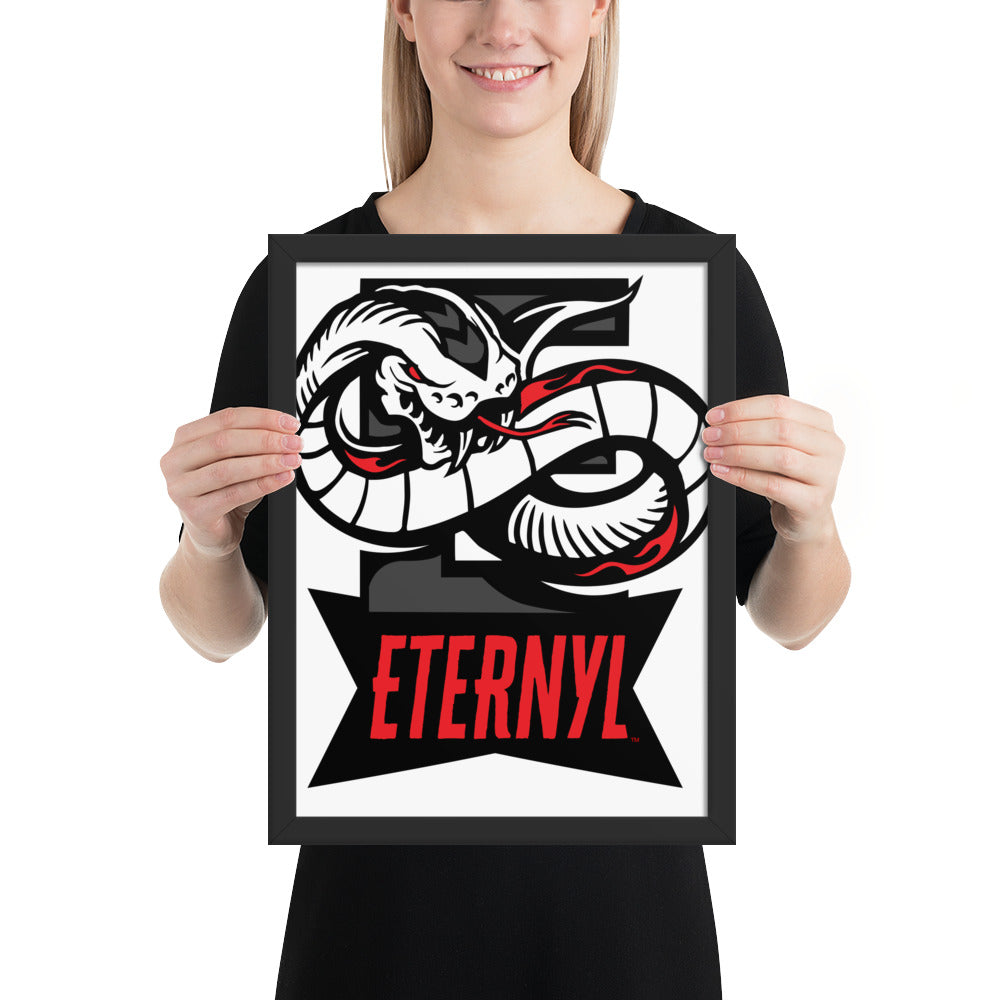 Infinity Serpent Framed poster - Eternyl - Brand - Apparel