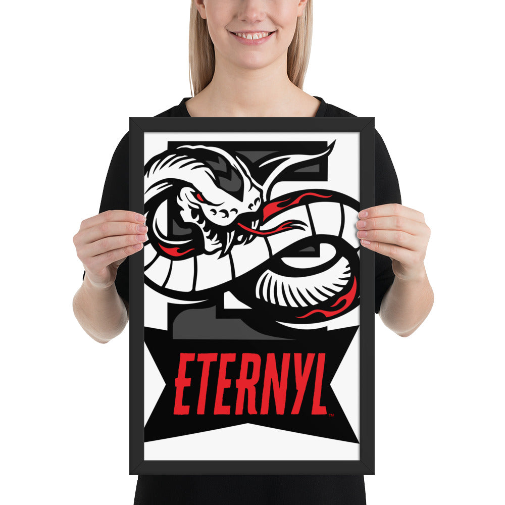 Infinity Serpent Framed poster - Eternyl - Brand - Apparel