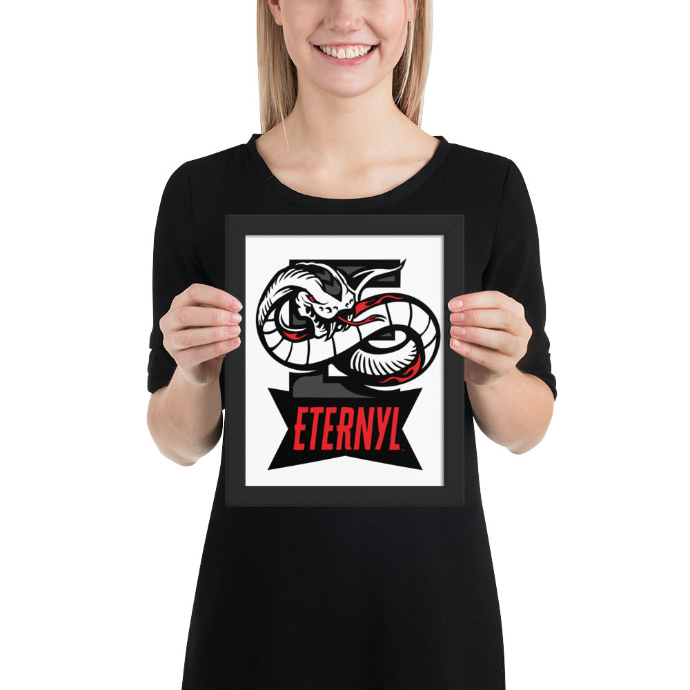 Infinity Serpent Framed poster - Eternyl - Brand - Apparel