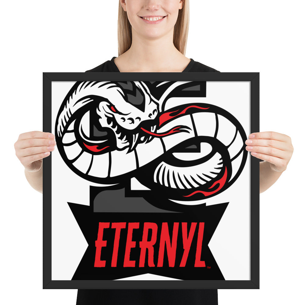 Infinity Serpent Framed poster - Eternyl - Brand - Apparel