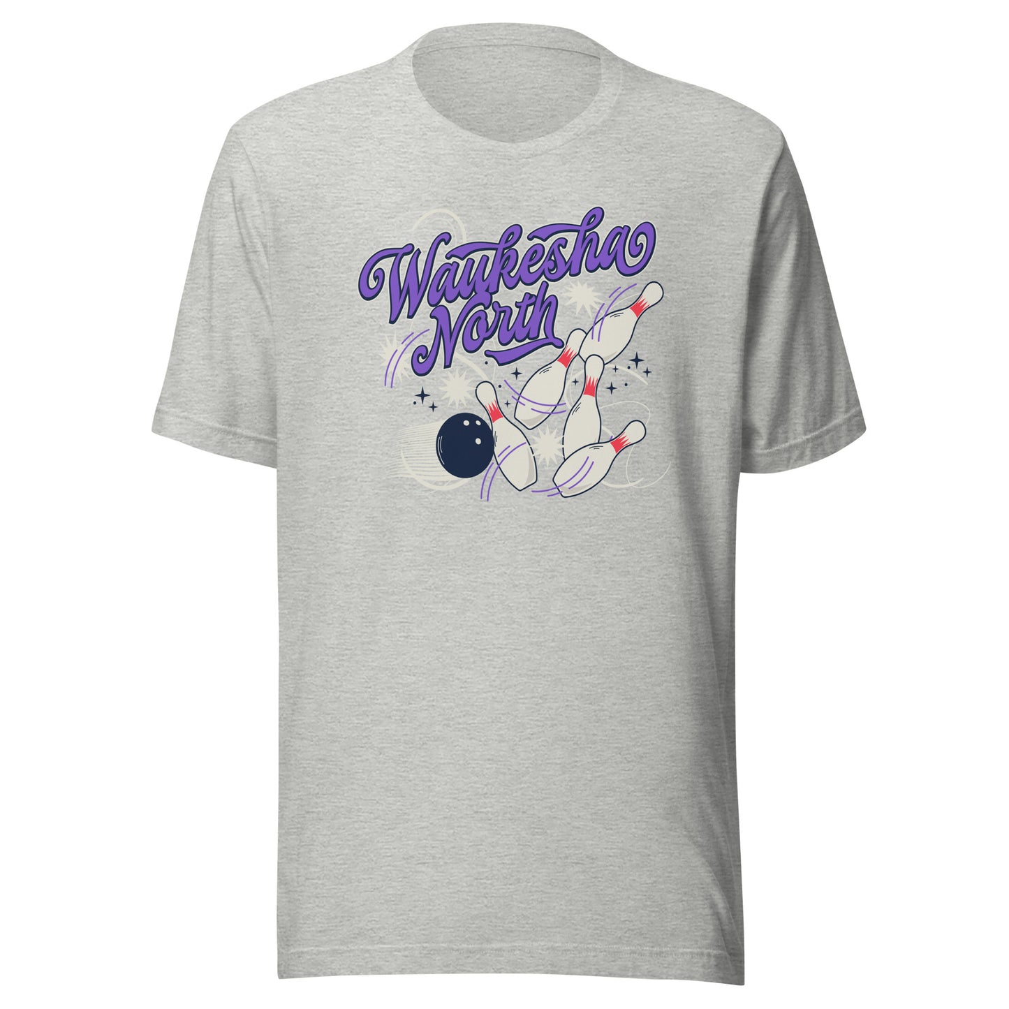 Waukesha North Bowling - Fashion - Bella Canvas - Unisex t-shirt