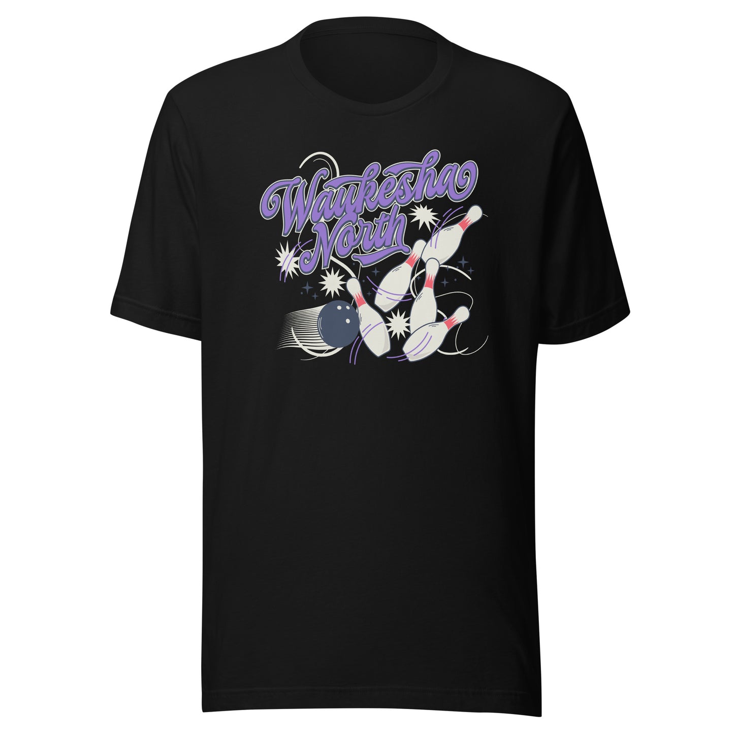 Waukesha North Bowling - Fashion - Bella Canvas - Unisex t-shirt