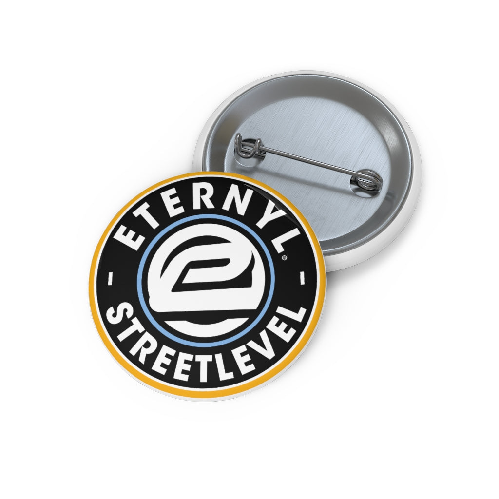 Street Level Circle Pin Button - Eternyl - Brand - Apparel