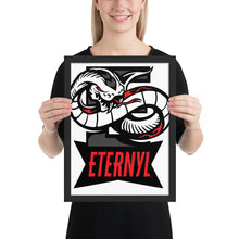 Load image into Gallery viewer, Infinity Serpent Framed poster - Eternyl - Brand - Apparel
