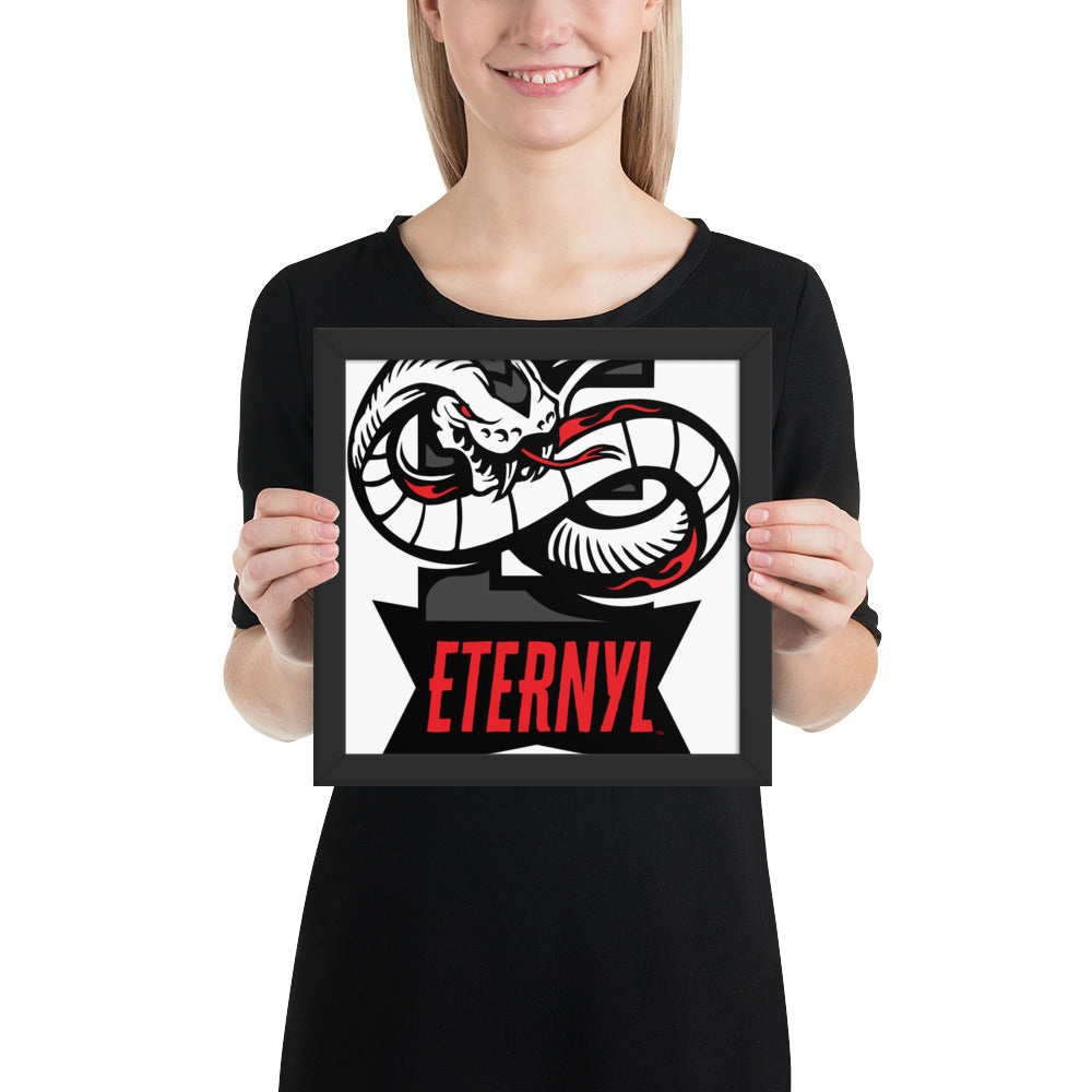 Infinity Serpent Framed poster - Eternyl - Brand - Apparel