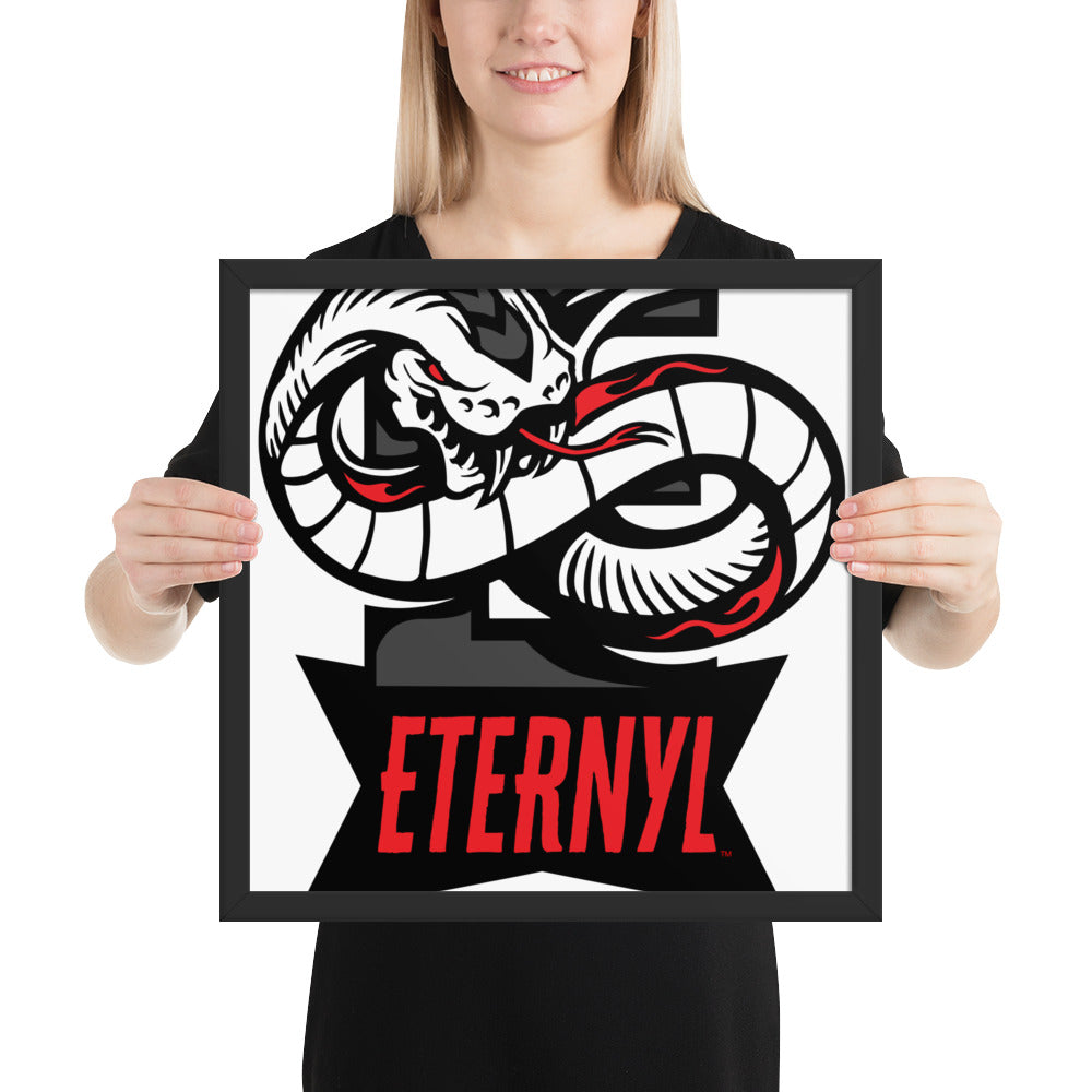 Infinity Serpent Framed poster - Eternyl - Brand - Apparel