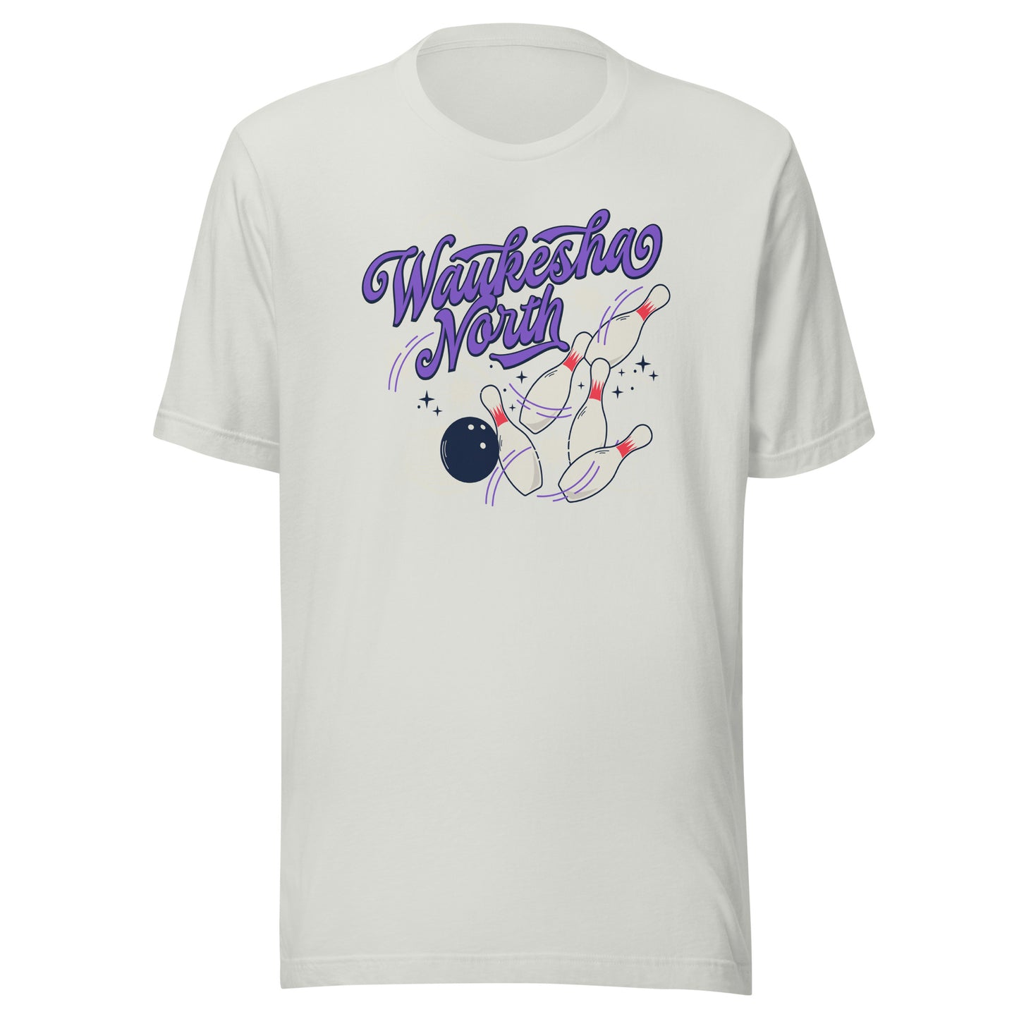 Waukesha North Bowling - Fashion - Bella Canvas - Unisex t-shirt